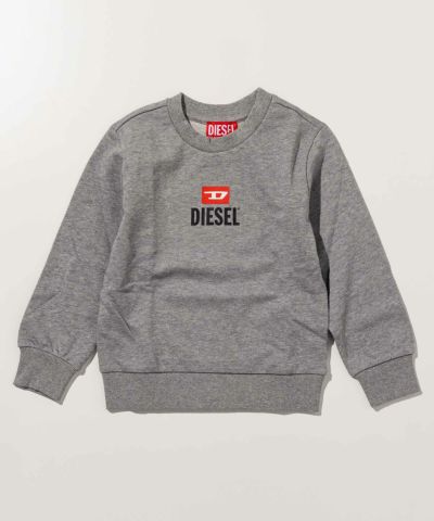 DIESEL(ディーゼル)Kids & Junior ワンポイントブランドロゴスウェットプルオーバー
