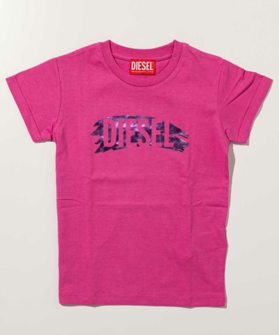 DIESEL(ディーゼル)Kids & Junior ブランドロゴ半袖Tシャツカットソー