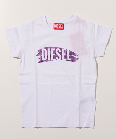 DIESEL(ディーゼル)Kids & Junior ブランドロゴ半袖Tシャツカットソー