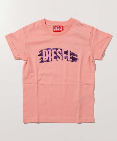 DIESEL(ディーゼル)Kids & Junior ブランドロゴ半袖Tシャツカットソー