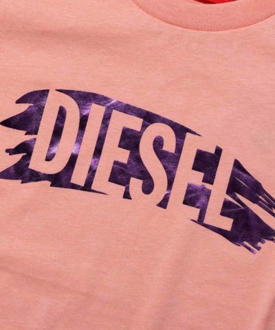 DIESEL(ディーゼル)Kids & Junior ブランドロゴ半袖Tシャツカットソー