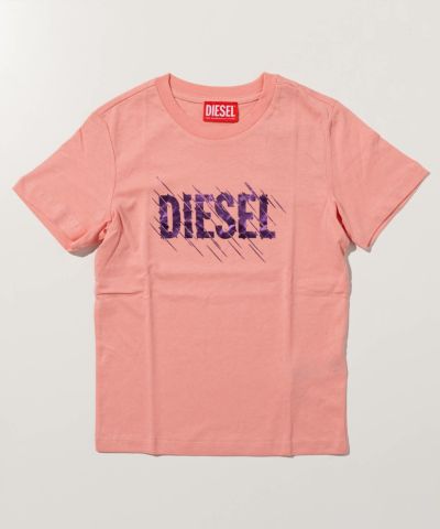 DIESEL(ディーゼル)Kids & Junior ブランドロゴ半袖Tシャツカットソー