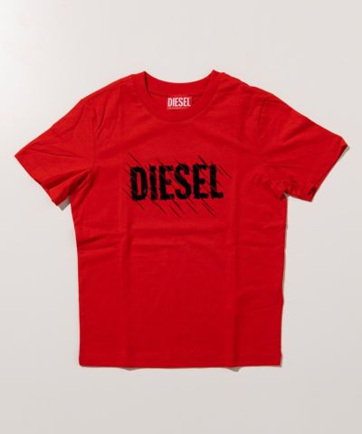 DIESEL(ディーゼル)Kids & Junior ブランドロゴ半袖Tシャツカットソー