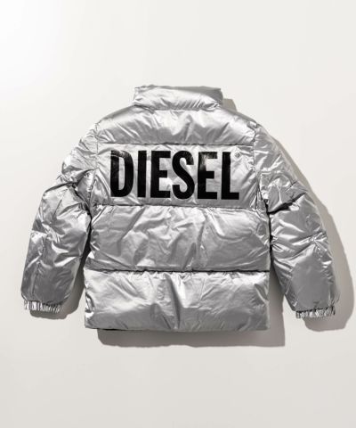 DIESEL(ディーゼル)Kids & Junior ブランドロゴダウンジャケットコート