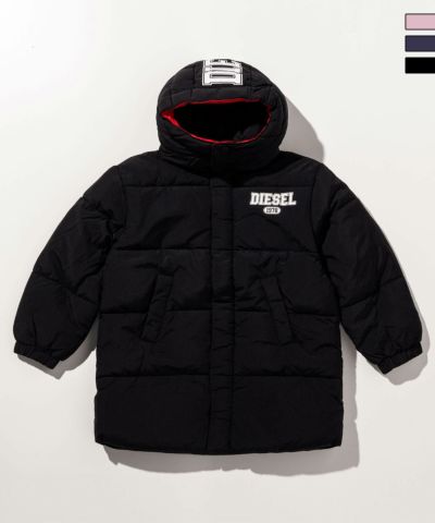 DIESEL(ディーゼル)Kids & Junior ブランドロゴダウンジャケットコート