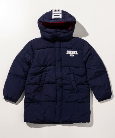 DIESEL(ディーゼル)Kids & Junior ブランドロゴダウンジャケットコート