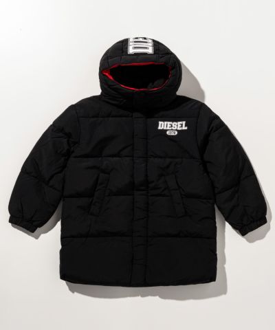 DIESEL(ディーゼル)Kids & Junior ブランドロゴダウンジャケットコート