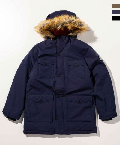 DIESEL(ディーゼル)Kids & Junior ファー付きパデッドジャケットコート