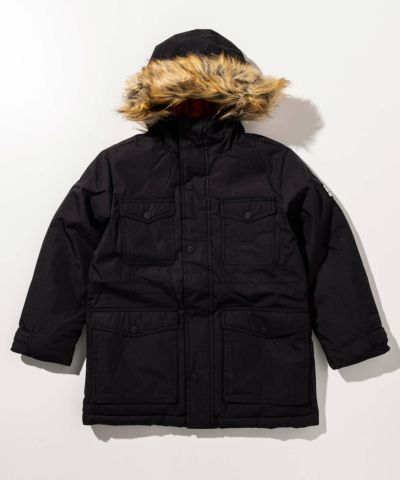 DIESEL(ディーゼル)Kids & Junior ファー付きパデッドジャケットコート