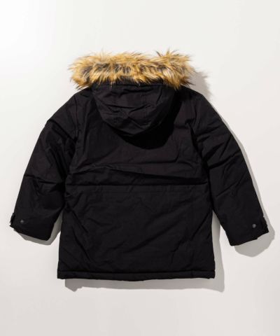 DIESEL(ディーゼル)Kids & Junior ファー付きパデッドジャケットコート