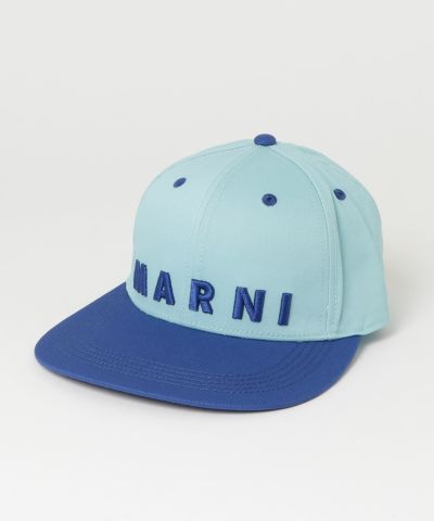 MARNI(マルニ)Kids & Junior ブランドロゴキャップ帽子