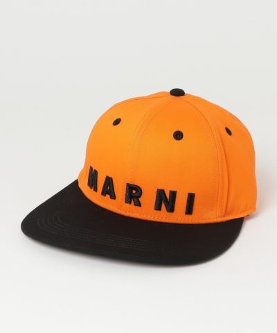 MARNI(マルニ)Kids & Junior ブランドロゴキャップ帽子