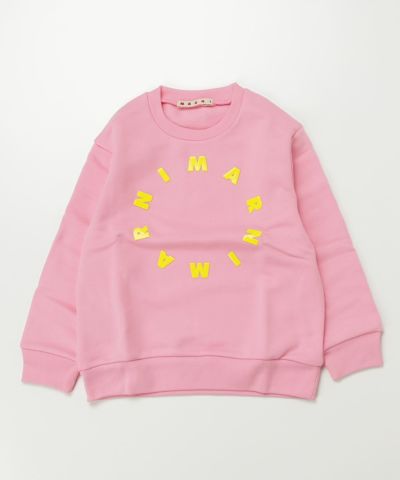 MARNI(マルニ)Kids & Junior サークルブランドロゴスウェットプルオーバー