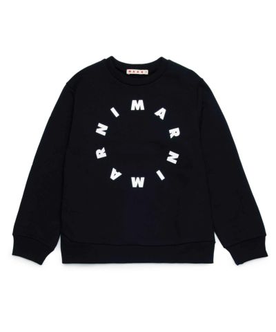 MARNI(マルニ)Kids & Junior サークルブランドロゴスウェットプルオーバー