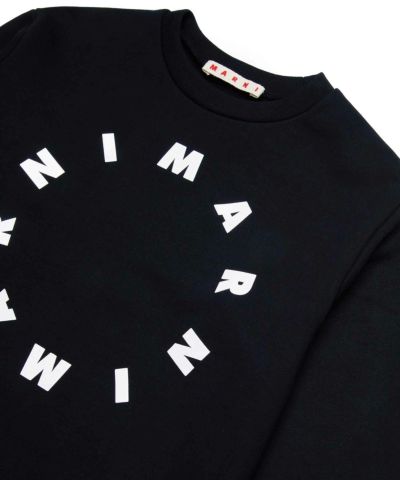 MARNI(マルニ)Kids & Junior サークルブランドロゴスウェットプルオーバー