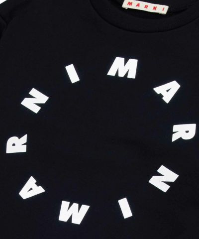 MARNI(マルニ)Kids & Junior サークルブランドロゴスウェットプルオーバー