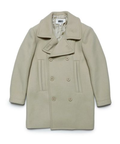 MM6 Maison Margiela(エムエムシックス)Kids & Junior ウールブレンドダブルブレストコート