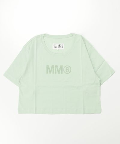 MM6 Maison Margiela(エムエムシックス)Kids & Junior ブランドロゴ半袖Tシャツカットソー