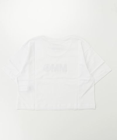 MM6 Maison Margiela(エムエムシックス)Kids & Junior ブランドロゴ半袖Tシャツカットソー