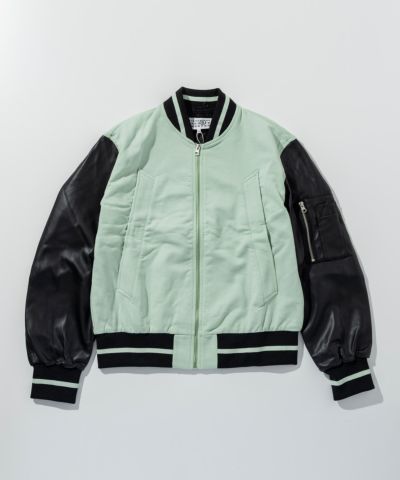 MM6 Maison Margiela(エムエムシックス)Kids & Junior バックブランドロゴジップアップブルゾン