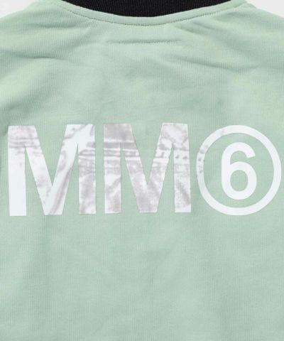 MM6 Maison Margiela(エムエムシックス)Kids & Junior バックブランドロゴジップアップブルゾン