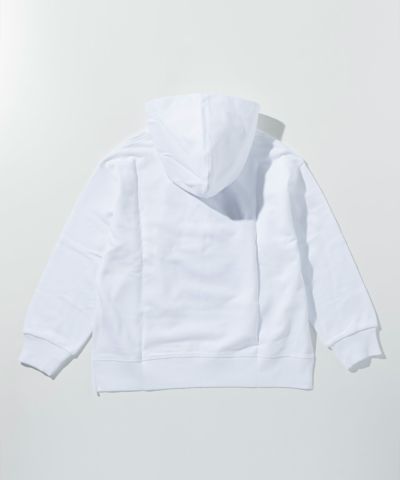 MM6 Maison Margiela(エムエムシックス)Kids & Junior ブランドロゴフーディーパーカープルオーバー