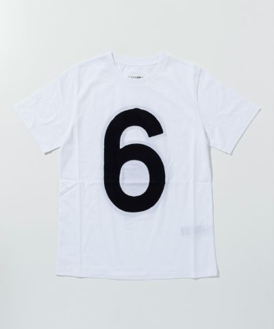 MM6 Maison Margiela(エムエムシックス)Kids & Junior ブランドロゴ半袖Tシャツカットソー