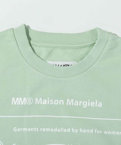 MM6 Maison Margiela(エムエムシックス)Kids & Junior ブランドロゴ半袖Tシャツカットソー