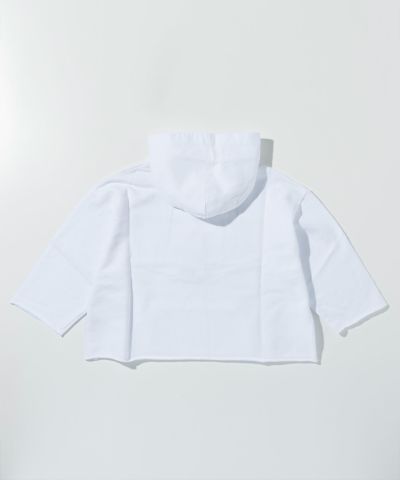MM6 Maison Margiela(エムエムシックス)Kids & Junior ブランドロゴフーディーパーカープルオーバー
