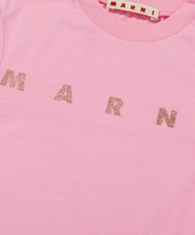 MARNI(マルニ)Kids & Junior ブランドロゴ半袖Tシャツカットソー