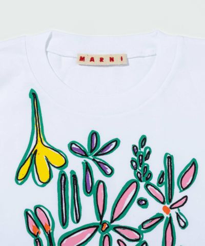MARNI(マルニ)Kids & Junior 半袖グラフィックカバーTシャツアップスイムウェア