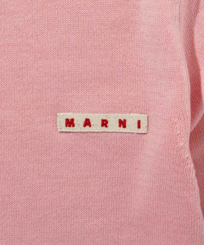 MARNI(マルニ)Kids & Junior ワンポイントブランドロゴニットセーター