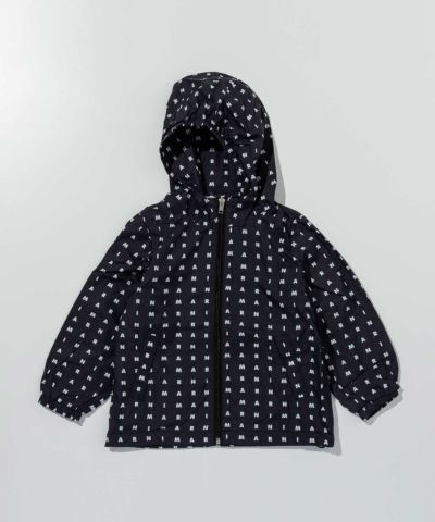 MARNI(マルニ)Kids & Junior ブランドロゴジップアップフードジャケット