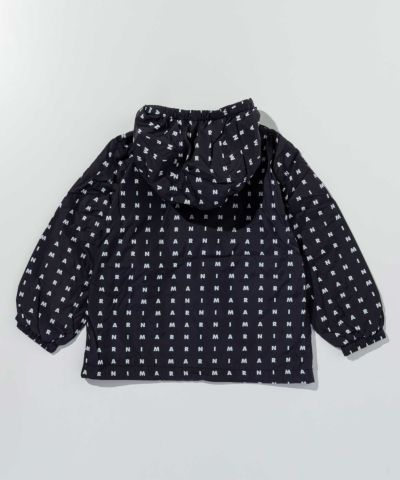 MARNI(マルニ)Kids & Junior ブランドロゴジップアップフードジャケット