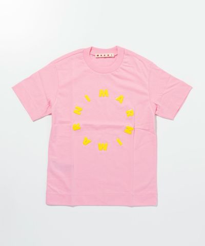 MARNI(マルニ)Kids & Junior サークルブランドロゴ半袖Tシャツカットソー