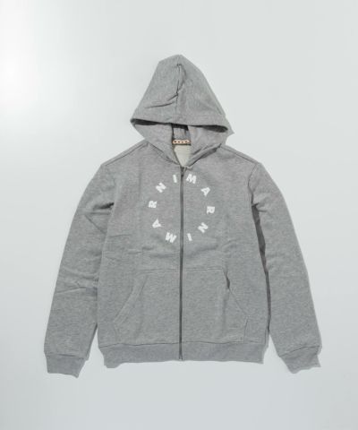 MARNI(マルニ)Kids & Junior サークルブランドロゴジップアップフーディーパーカー