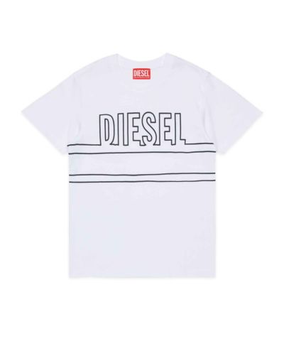 DIESEL(ディーゼル)Kids & Junior ブランドロゴ半袖Tシャツカットソー