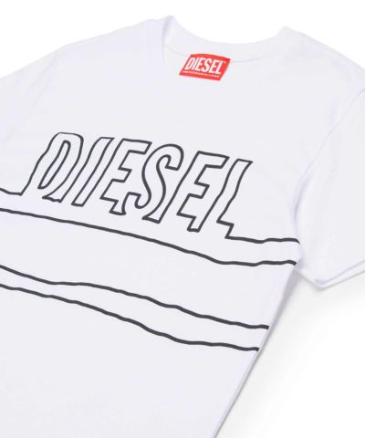 DIESEL(ディーゼル)Kids & Junior ブランドロゴ半袖Tシャツカットソー