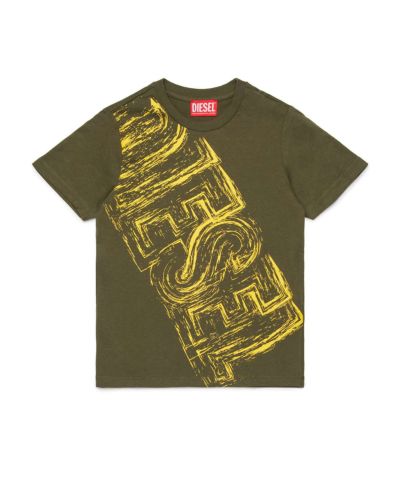 DIESEL(ディーゼル)Kids & Junior ブランドロゴ半袖Tシャツカットソー