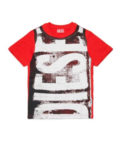 DIESEL(ディーゼル)Kids & Junior ブランドロゴ半袖Tシャツカットソー
