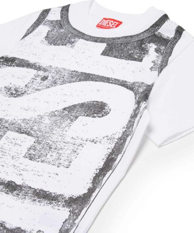 DIESEL(ディーゼル)Kids & Junior ブランドロゴ半袖Tシャツカットソー