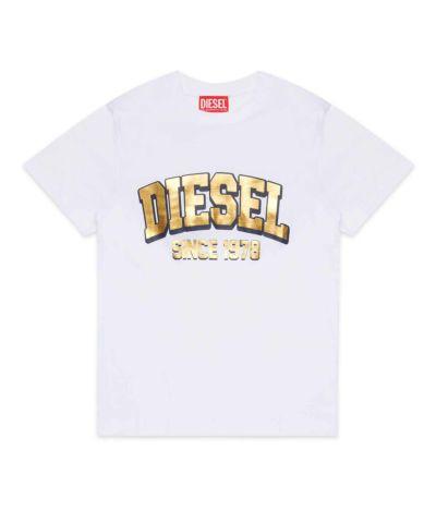 DIESEL(ディーゼル)Kids & Junior ブランドロゴ半袖Tシャツカットソー