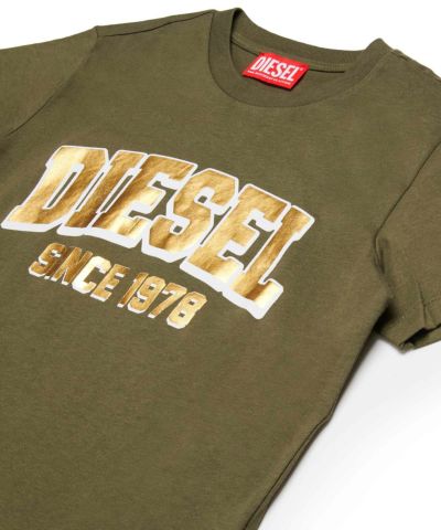 DIESEL(ディーゼル)Kids & Junior ブランドロゴ半袖Tシャツカットソー