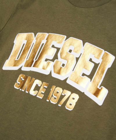 DIESEL(ディーゼル)Kids & Junior ブランドロゴ半袖Tシャツカットソー