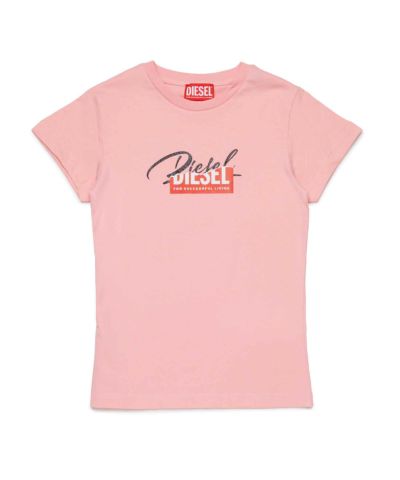 DIESEL(ディーゼル)Kids & Junior ブランドロゴ半袖Tシャツカットソー