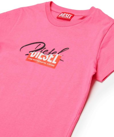 DIESEL(ディーゼル)Kids & Junior ブランドロゴ半袖Tシャツカットソー