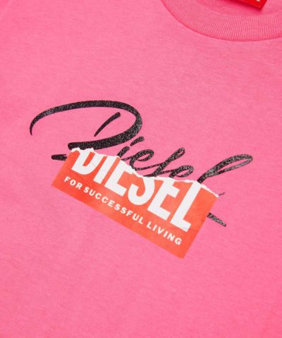 DIESEL(ディーゼル)Kids & Junior ブランドロゴ半袖Tシャツカットソー