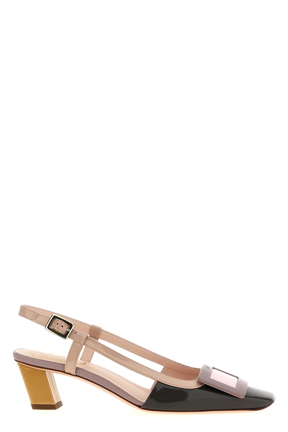 'Lacquered' スリングバック