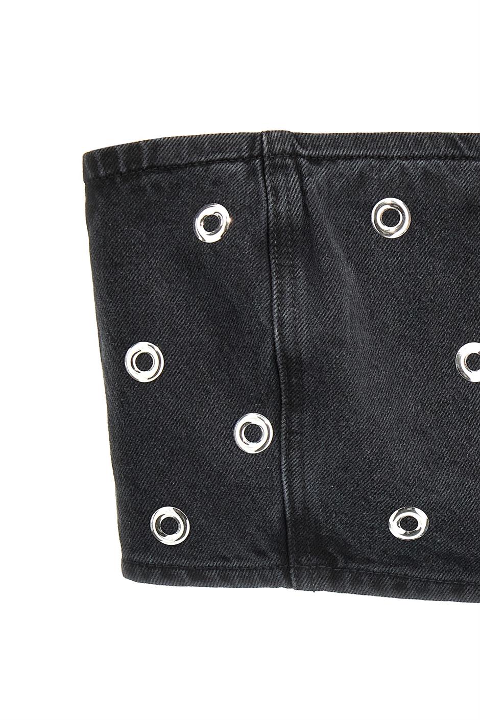 'Studded Denim' トップ