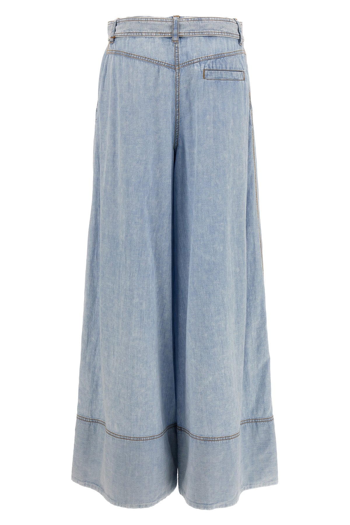 'Wide leg denim' ジーンズ
